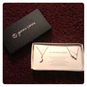 Gemma Simone To the Moon and Back Necklace Set